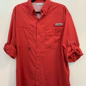 COLUMBIA OMNI-SHADE PFG ADJUSTABLE LONG SLEEVE